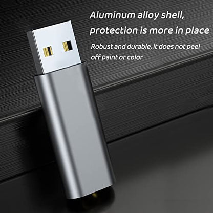 Pocket-Size Sound Card USB to 3.5mm Interface Adapter for Earphone Mic for Computer Laptop Lightweight USB to Adapter Gaming