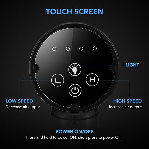 DOITOOL Electric Compressed Air Dust Blower Cordless Rechargeable for Electronics Keyboard Car Home Cleaning
