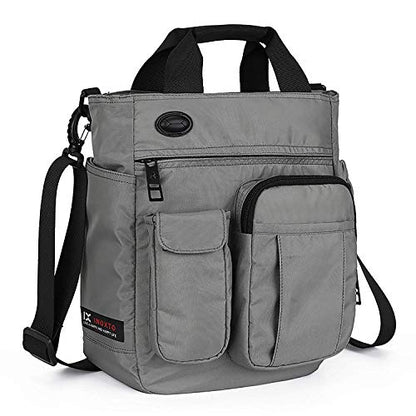 Crossbody Messenger Bag Business Sport Travel Multifunctional Shoulder Bag Laptop Bag Men Women | Business - color: Gray