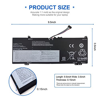 L17C4PB0 81EM Battery for Lenovo Flex 6 6-14IKB 6-141KB 6-14ARR, IdeaPad 530S 530S-14IKB 530S-141KB 530S-14ARR 530S-15IKB 530S-151KB, Yoga 530 530-14IKB 530-141KB 14ARR L17M4PB0 5B10Q16067 5B10Q16066 - size: L17C4PB0