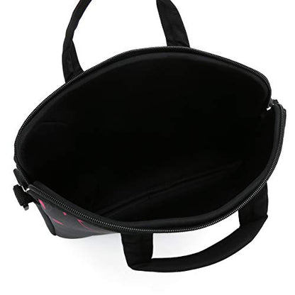 10 inch Messenger Bag Carrying Case Sleeve with Handle Accessory Pocket Fits 7 to 10-Inch Laptop/Notebook/ebooks/Kids Pad (7-10.2 inch, Nice Butterfly) - color: Nice Butterfly, size: 7-10.2 inch