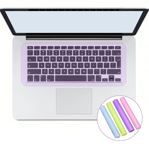 Universal Keyboard Protector Cover Skin for Laptop Notebook 13" 14" Laptop Notebook Ultra-Thin Silicone Waterproof Dustproof Keyboard Protector Skin(Colour Mixture,4Pcs) - color: Colour Mixture 4Pcs