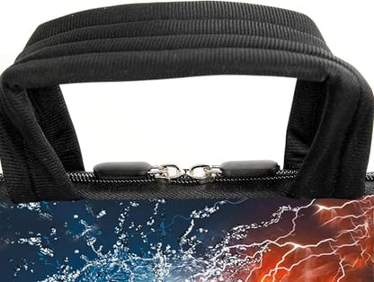 13" laptop bag laptop sleeve chromebook case adjustable shoulder strap with handle accessory pocket for men women (RYD-13-7) - color: Ryd-13-7