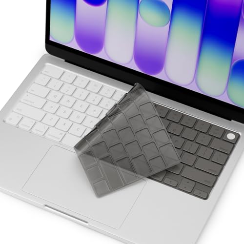ProElife Keyboard Cover Skin for 2026 New MacBook Neo 13 inch with Apple A18Pro Chip/A3404, Premium Ultra Thin Keyboard Protector for MacBook Neo 13'' A18 Pro Accessory, US ANSI Layout (Tinting Black) - color: Tinting Black