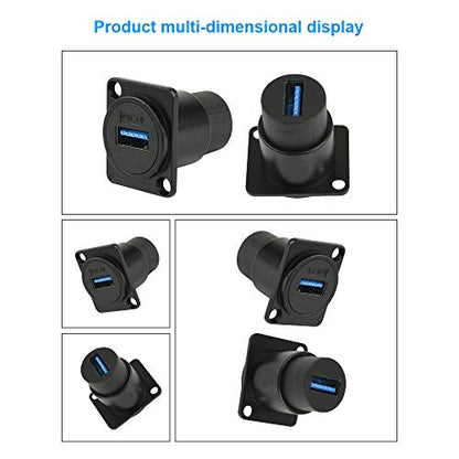 Toronce D R Series USB3.0 Passthrough Panel-Mount Connector (USB3.0) - size: USB3.0