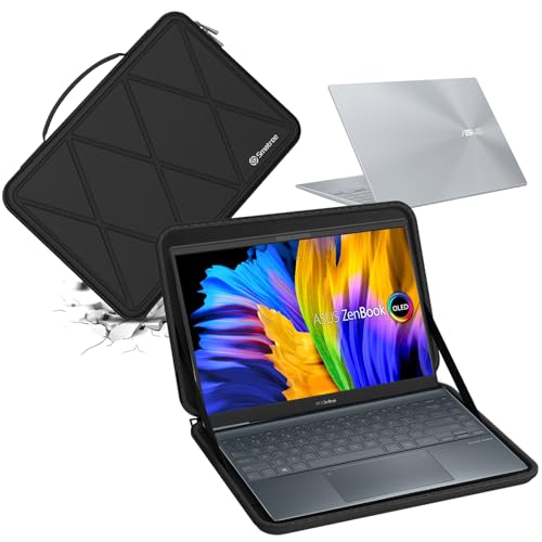 Smatree Hard EVA Protective Case for 13.3" ASUS Zenbook Flip 13 OLED UX363 | Compatible for 13.3 inch ASUS Zenbook Flip 13 OLED UX363 Laptop (X8026) - color: X Series-Black, size: For 13.3 inch ASUS Zenbook Flip 13 OLED(X8026)