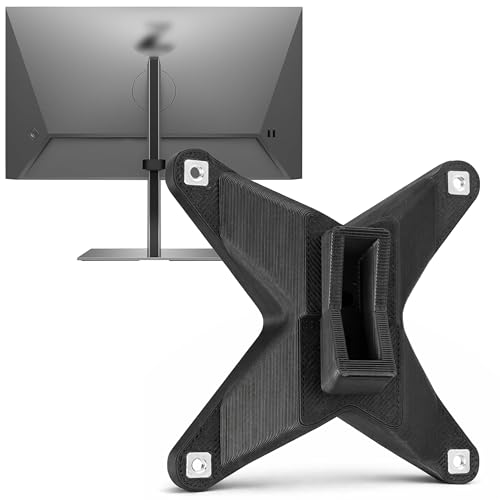 3IDEE VESA Mount Adapter Compatible with HP Monitor Z G3 & Series 7 Pro (Z24f, Z24m, Z24q, Z25, Z27, 724pu, 724pf, 727pu, 727pk, 727pm, 724pn, 727pq, 727pu etc.)- HP Monitor Mount Adapter - 75x75mm