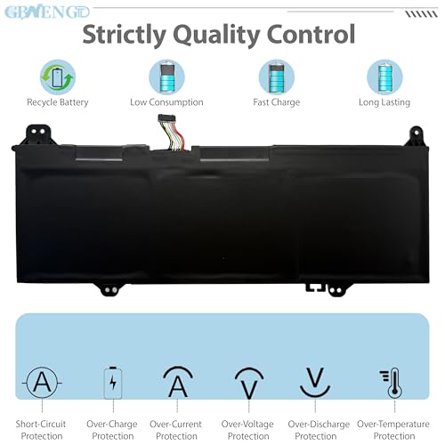 JPFMR Laptop Battery Replacement L18D3PG2 L18M3PG2 L18L3PG2 for 14E 14W 81MH 81MQ Chromebook S345-14AST 81WX Series 5B10T04979 5B10T04978 5B10T04980 11.4V 42Wh 3650mAh