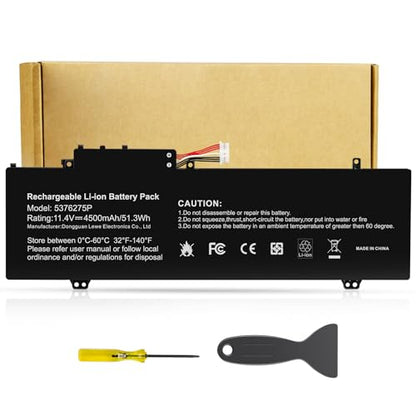 Futurebatt 5376275P Laptop Battery Replacement for Gateway GWTN141-10BK GWTN141-4 GWTN156-5BL GWTN141-2BL GWTN156-5BL UTL-509068-3S NV-509067-3S Series UTL-509068-3S NV-509067-3S - size: 5376275P 12.20, 4.92, 0.94in