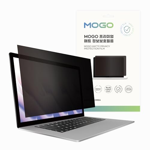 MOGO 14 Inch-A Laptop-Notebook Privacy Screen Filter for 16:10 Widescreen - Keep Data Secure Anywhere, Dual Matte Anti-Spy Protector with Blue Light Blocking, Anti Glare & Scratch Resistant Film (14 Inch-A) - size: 14 Inch-A