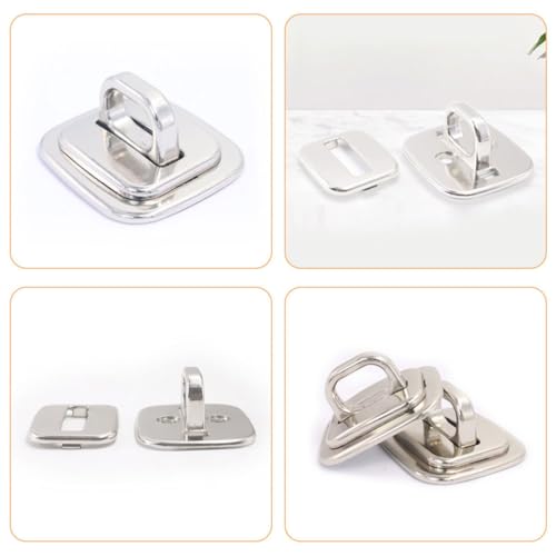 4pcs Laptop Anchor Security Locks with Zinc Alloy Universal Compatibility and Secure Base Design for Office and Study Use Silver