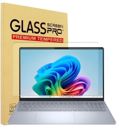 YINOVEEN Screen Protector for Dell 15.6" Laptop | Tempered Glass,Dell insprion/Latitude/Vostro/G15 15.6/Precision/Chromebook 15.6'', 9H, Anti-Scratch - color: Tempered Glass