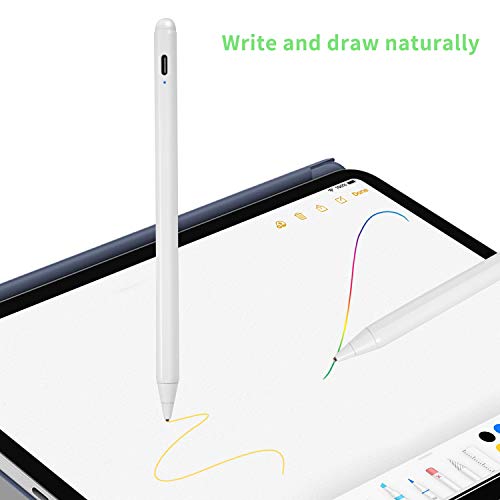Chromebook Stylus Pen, Active Capacitive Digital Pencil Stylus for Chromebook Pen,Good for Sketching and Note-Taking Touch Screen Pen,White - color: White