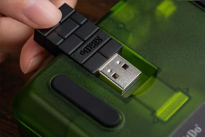 8Bitdo Retro 18 Mechanical Numpad for Windows & Android, Xbox Edition | Bluetooth, 2.4G and USB-C, Calculator Mode, Retro LED Display, Kailh Jellyfish X Switches, Matte UV ABS Keycaps - color: Xbox Edition
