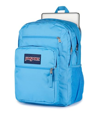 JanSport Laptop Backpack - Computer Bag with 2 Compartments, Ergonomic Shoulder Straps, 15” Laptop Sleeve, Haul Handle - Electric Azul - color: Electric Azul