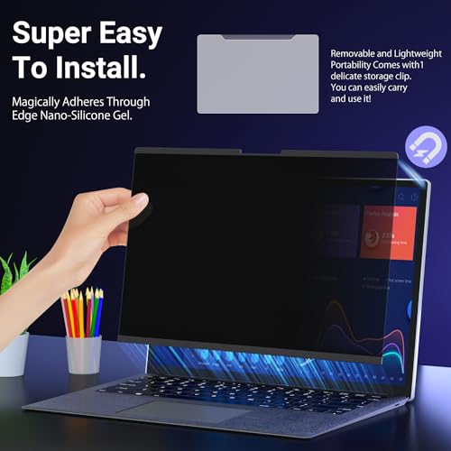 ZOEGAA Surface Laptop 15 Privacy Screen, Anti Blue Light Sliding Camera Cover Magnetic Privacy Screen Compatible with 13.5 inch Microsoft Surface Laptop 5/4/3/2/1 - size: Surface Book 2/1 13.5 inch
