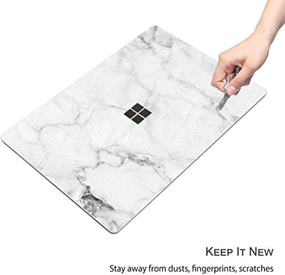 Digi-Tatoo Cover Skin Decal Sticker for 2023 Microsoft Surface Laptop Go 3/2/1 12.4", Easy Apply, Anti-Scratch, Residue Free Vinyl Skin [Fresh Marble] - color: Fresh Marble, size: Surface Laptop Go 3/2/1