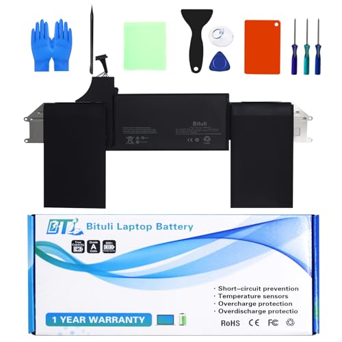 A1965 Battery for MacBook Air 13-inch Model A1932 A2179 Battery Replacement 2018 2019 2020 Version EMC 3184 3302 MacBookAir8,1 8,2 9,1 MRE82LL/A MRE92LL/A MVFH2LL/A MVFM2LL/A MRE82B/A 49.9Wh - color: A1965
