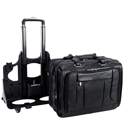 McKlein USA West Town Checkpoint 15.6" Wheeled Laptop Case