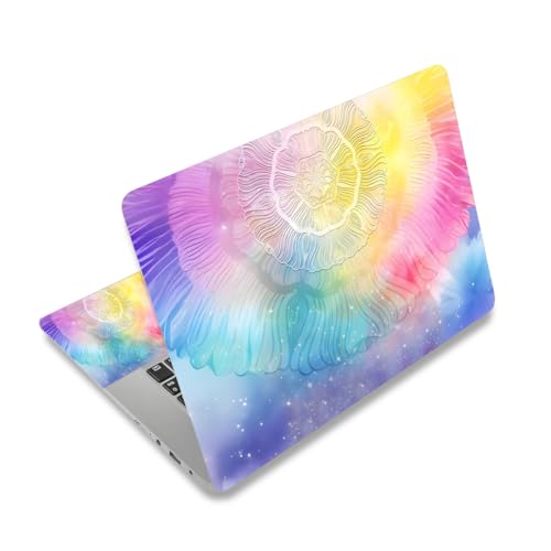 12.1 13 13.3 14 15.4 15.6 Inch Laptop Skin Decal, Laptop Stickers Skins Decals for Notebook PC, Universal Reusable Vinyl Laptop Cover Sticker, Waterproof Art Protector I Dreamy Colors - color: Dreamy Colors