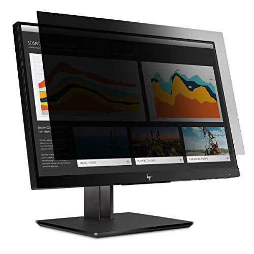 Targus 4Vu Privacy Screen Filter for HP Elite Display E273 and HP Z27N G2 (16:9 Ratio) Monitor, Landscape/Portrait View, Blue Light Filter to Protect Eye Strain (AST038GLZ) - style: HP Elite Display E273 and HP Z27N G2 (16:9 Ratio)