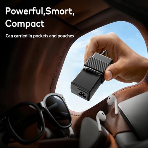 65W 45W AC Adapter Laptop Charger Round Tip Compatible with Dell Inspiron 15 Charger 13 14 17 3000 5000 7000, 2-in-1 Series 3558 3181 5100 5535 5559 5567 XPS 9350 9360 Charger Laptop Power
