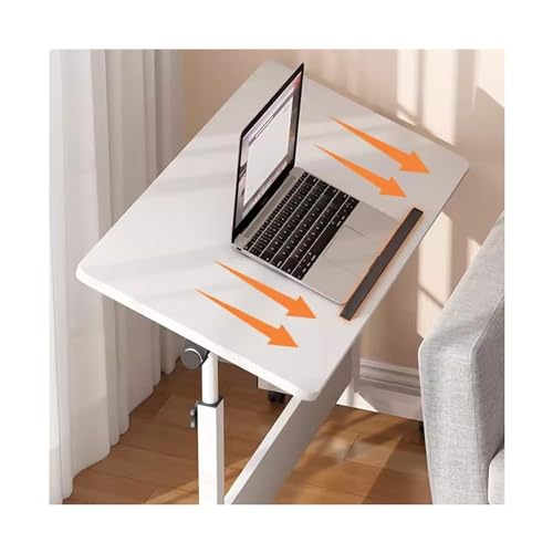 Mobile Table Movable Bedside Folding Table Lifting and Lowering Computer Learning Desk Simple and Adjustable Tilting Sofa Side