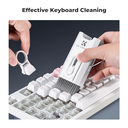 K&F CONCEPT 8-in-1 Electronic Cleaning Kit for Keyboard Laptop Cleaner | Multifunctional Electronic Device Cleaning Tool, Easy to Clean and Remove Dirt，Multi-Device Compatible