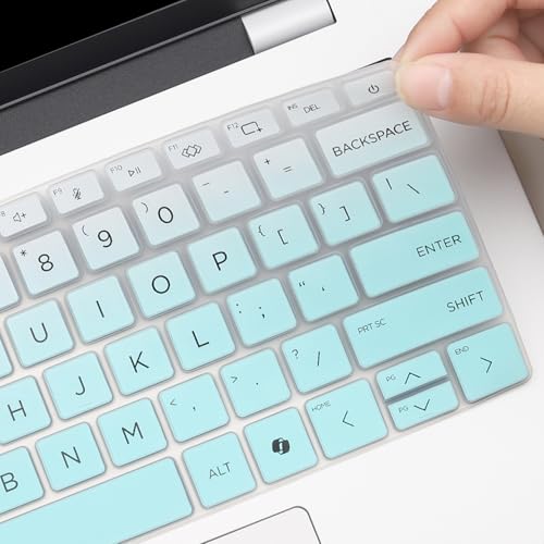 Keyboard Cover for 2026 2025 HP OmniBook 3 14"/OmniBook 3 AI 14" 14-hu 14-hy 14-hw Series 14-hu0026nr 14-hu0016nr 14-hy0017nr 14-hw0027nr 14-hw0012 (NOT FIT OmniBook 3 Next Gen AI 14-ha)-OMint