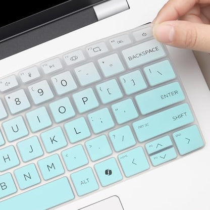 Keyboard Cover for 2026 2025 HP OmniBook 3 14"/OmniBook 3 AI 14" 14-hu 14-hy 14-hw Series 14-hu0026nr 14-hu0016nr 14-hy0017nr 14-hw0027nr 14-hw0012 (NOT FIT OmniBook 3 Next Gen AI 14-ha)-OMint