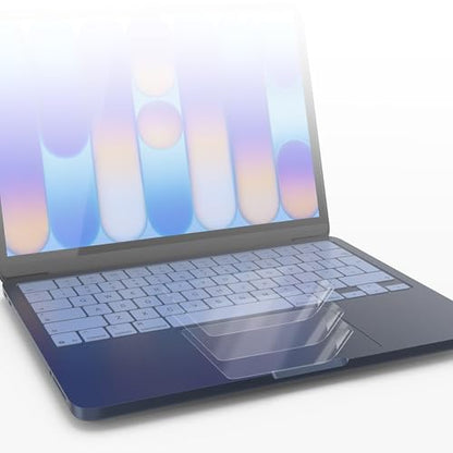 Orzero (3 Pack) Trackpad Protector Cover Compatible with MacBook Neo 13 inch, Clear Anti-Scratch Touch Pad Accessories Skin, Bubble-Free Removable No Residue