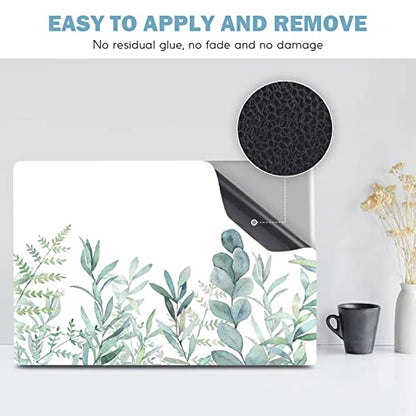 DINKY Laptop Skin Sticker Decal, 12" 13" 13.3" 14" 15" 15.4" 15.6 inch Laptop Universal Reusable Vinyl Skin Stickers Cover Art Decal Notebook PC Personalized Protector-Plants - color: Plants
