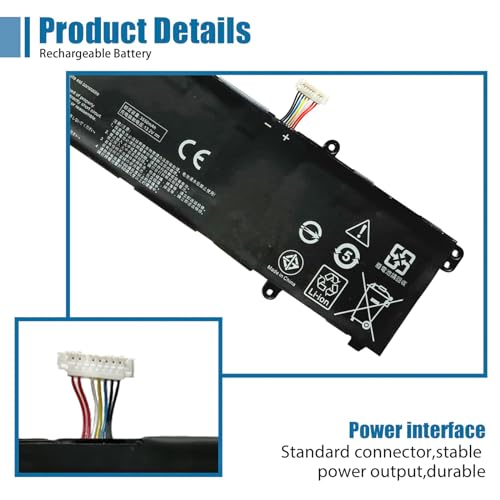 B31N1911 C31N1911 Laptop Battery Replacement for Asus VivoBook Flip 14 A413FA D413DA D413IA F413JA K413EA K413FA K413FQ K413JA X421DA X421EA Series C31N1911 3ICP5/58/78 11.55V 42Wh - size: 10.89*2.93*0.22 inch B31N1911