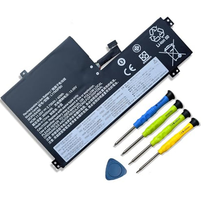 L17M3PB0 L17C3PG0 Laptop Battery Replacement for Lenovo Chromebook 100e 2nd Gen 100e-81QB 300e 2nd Gen 300e-81QC 500e 2nd Gen C340-11 S340-14 Series Notebook L17L3PB0 L18D3PG1 42Wh 3735mAh