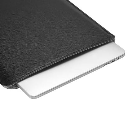 Comfyable Laptop Sleeve 14 Inch Precisely Compatible with MacBook Pro M5 M4 M3 M2 Pro/Max 2026-2021, Faux Leather Cover Case, 14 in, Black - color: Black, size: For 14" MacBook Pro