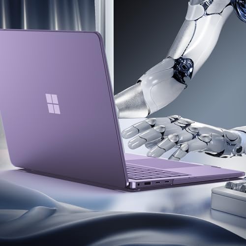 ProCase Protective Case for 13 Inch Surface Laptop 2025 -Crystal Clear | Hard Shell Transparent Cover with Durable and Lightweight Design - color: Crystal