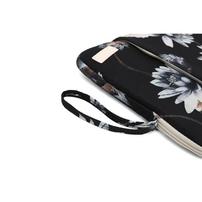 Laptop Sleeve 13.3 inch14 Inch, 15.6inchWater Resistant Traveling Computer Cover with Handle, Shockproof Protective Carrying Laptop Case (Y8-Lotus, 16 inch) - color: Y8-Lotus, size: 16 inch
