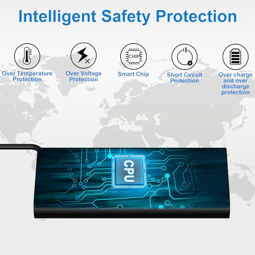 130W USB C Laptop Charger Compatible with Dell XPS 15 17 2in1 9575 9500 9700 Latitude 5280 5420 7210 7410 7480 Precision 5530 2in1 5550 5750 3560 DA130PM170 Power Adapter Cord Supply - color: Black3