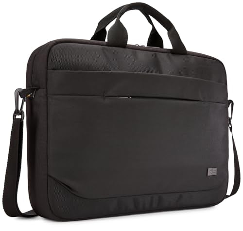 Case Logic Advantage 15.6" Attaché-Black, 15.2 x 1.2 x 10.4 in - color: Black, style: 15.6"