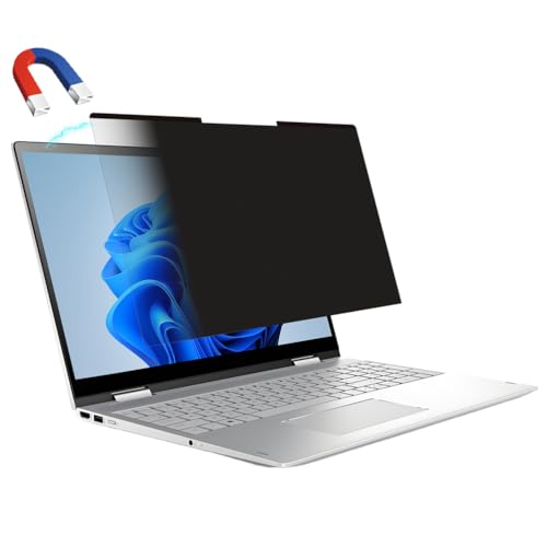 Magnetic Laptop Privacy Screen, Laptop Security Shield, RemovableAnti-Scratch Blocking Screen Filter for 16:9 Computer Monitor,14in(310 * 175mm) - size: 14in(310*175mm)
