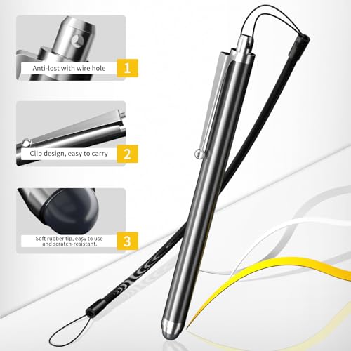 Touch Stylus Pen for Zebra TC77 TC70 TC70X TC72 TC720L TC75GK TC75BH TC700H TC700K TC77HL TC75FK TC75 TC75X TC510K TC52 TC52X TC56 TC57 TC57X TC53 TC58 TC51 Touch Stylus (10)