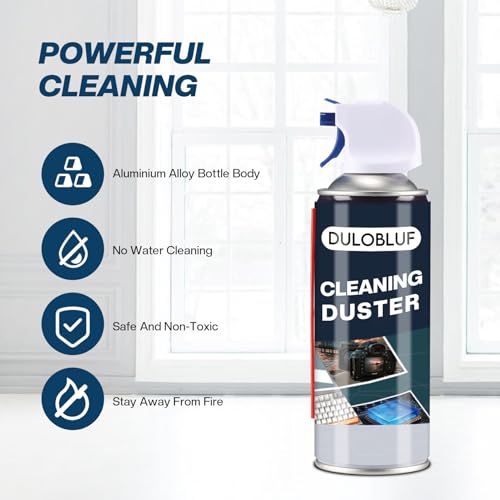 Compressed Air Duster- Computer Air Duster Blower for Laptop