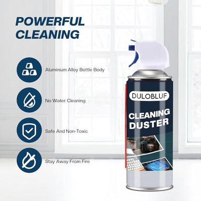 Compressed Air Duster- Computer Air Duster Blower for Laptop
