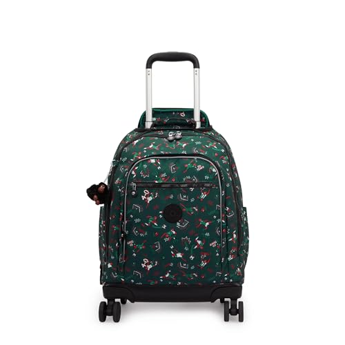 Kipling New Zea Printed 15" Laptop Rolling Backpack - color: Soccer Print