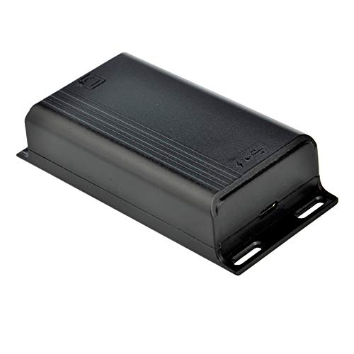 PoE Texas PoE+ to USB-C Splitter - 25W Power & Data Converter for iPad Pro, Air, Mini, Surface Go, Google Pixel, Samsung, Lenovo - Fast Ethernet Adapter for Tablets at POS, Kiosks, Digital Signage
