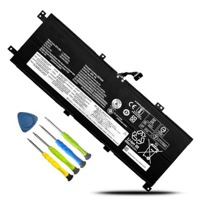 46Wh L18D4P90 L18M4P90 L18C4P90 Laptop Battery Replacement for ThinkPad L13 Yoga 1st Gen/2nd Gen/20R5 20R6 Series SB10T83177 SB10T83119 SB10T83120 02DL031 - size: 9.53*4.45*0.24inch L18D4P90