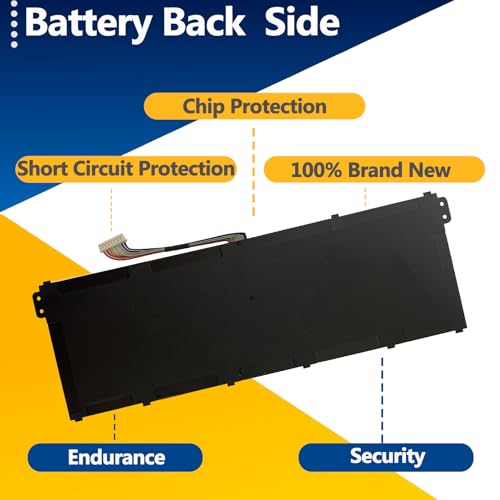 AP18C8K Battery Replacement for Acer Swift 3 SF314-42 SF314-57 SF314-58 SF314-59 Aspire 5 A514-52 A514-54 A515-56 A515-57 A715-42G SF314-54N SP314-54N Chromebook 314 C933 CB315-3H