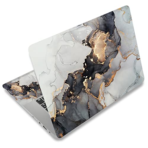 Laptop Skin Sticker Decal,13.3 14 15 15.4 15.6 inch Laptop Universal Vinyl Skin Sticker Cover,Dustproof Waterproof Reusable Art Decal Protector with Free 2 Wrist Pads (7560) - color: 7560