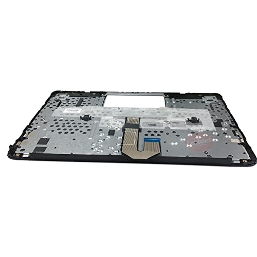 Laptop Palmrest Upper Case with US Keyboard NO Touchpad Replacement for HP Chromebook 11 G8 EE L90338-001 L90339-001 - color: Upper Case with Keyboard L90338-001
