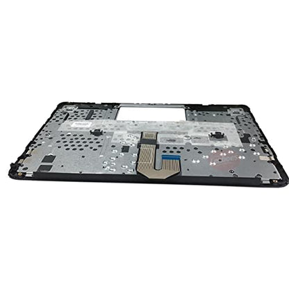 Laptop Palmrest Upper Case with US Keyboard NO Touchpad Replacement for HP Chromebook 11 G8 EE L90338-001 L90339-001 - color: Upper Case with Keyboard L90338-001